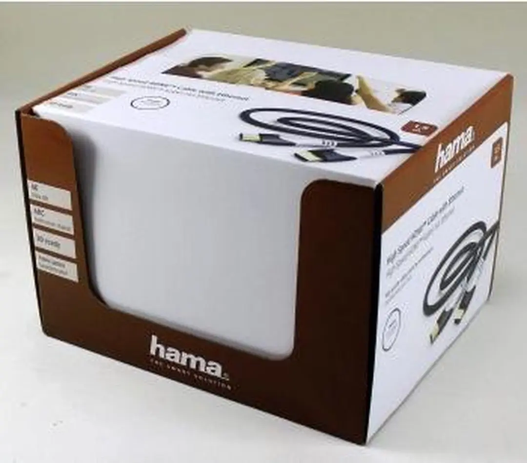 Hama High-speed HDMI-kabel 1,5m - Verguld - Zwart
