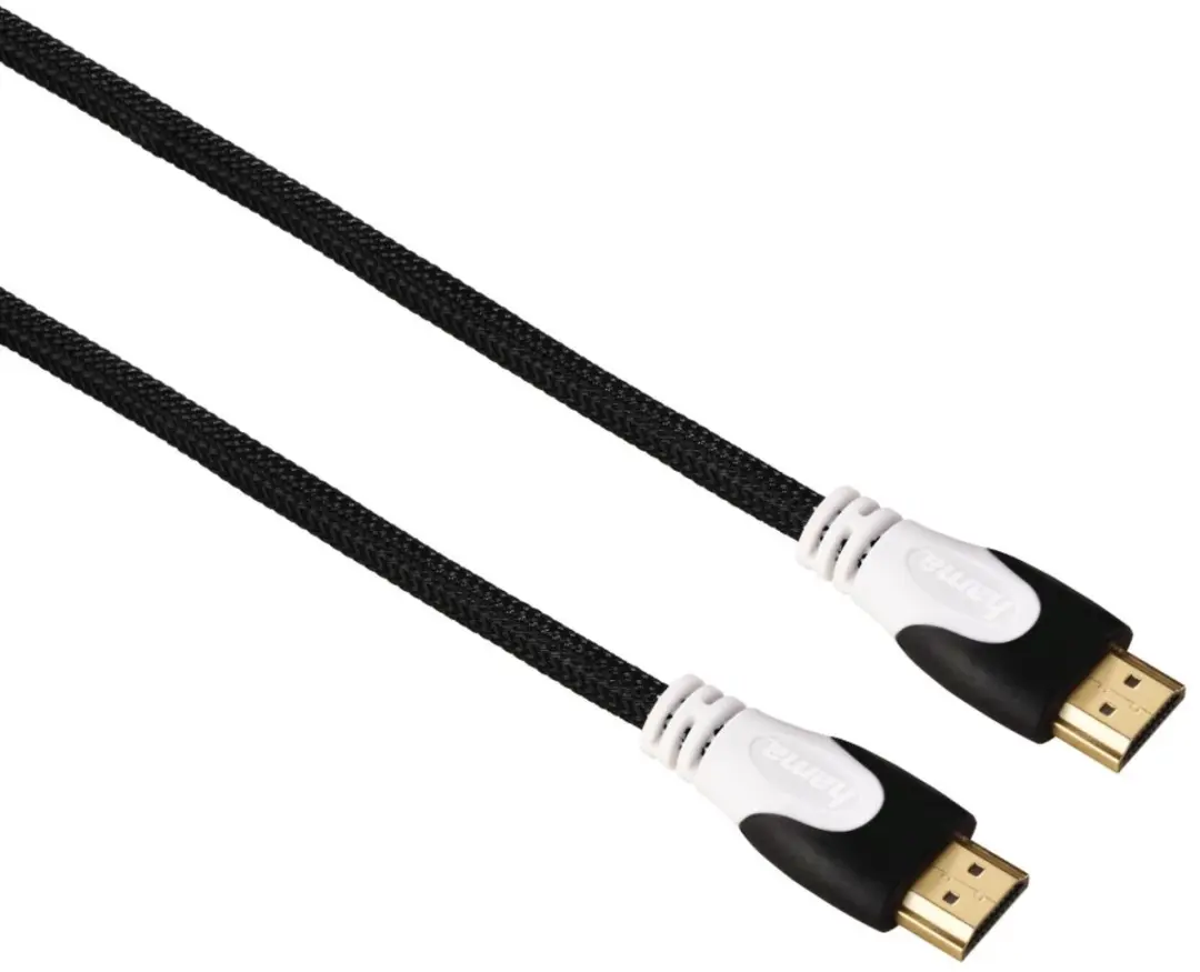 Hama High-speed HDMI-kabel 1,5m - Verguld - Zwart
