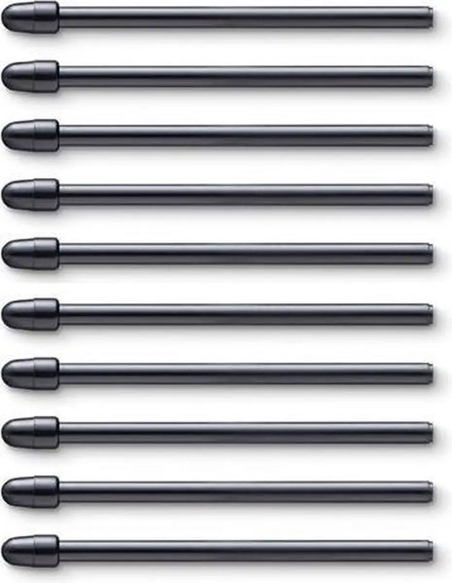 Wacom ACK22213 Pen Nibs - 10 Stuks - Zwart