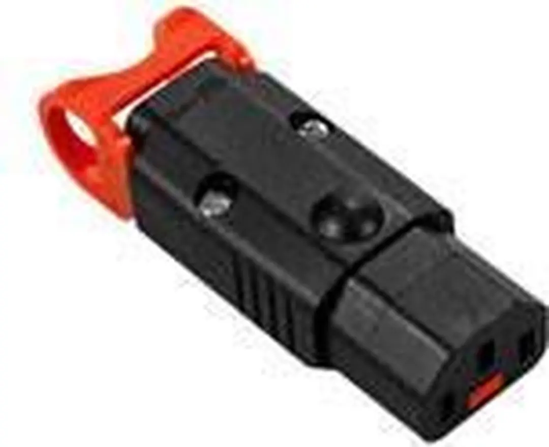ACT IEC Lock C13 Stroomstekker - Zwart