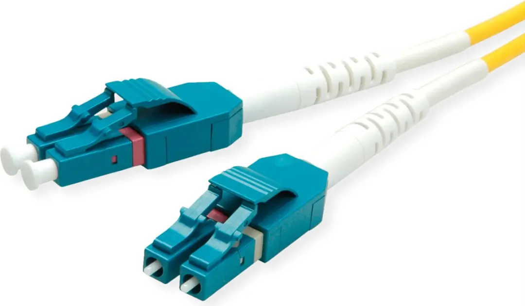 Roline Glasvezelkabel Duplex OS2 LC/LC 10m - Geel