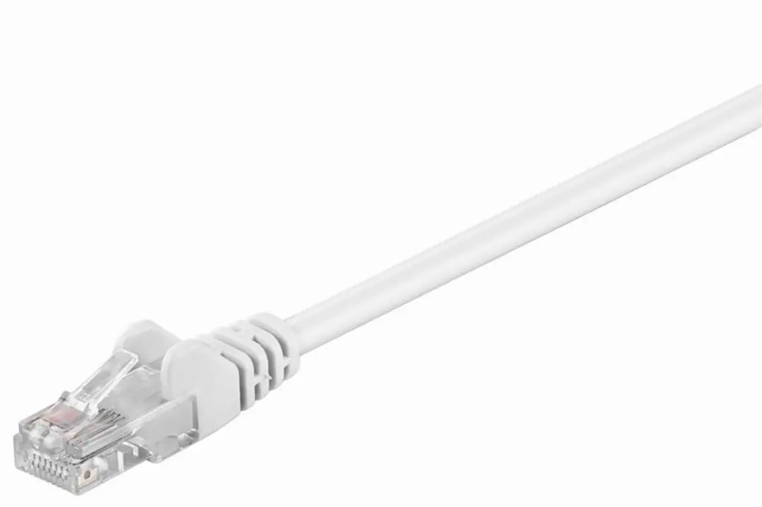 Goobay CAT5E Netwerkkabel RJ45 Wit 10m