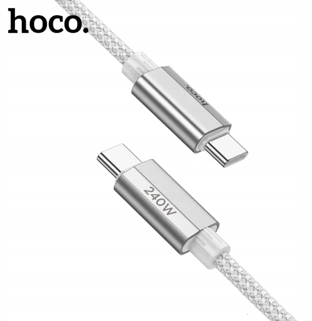 Hoco U134 USB-C Kabel 240W Blauw