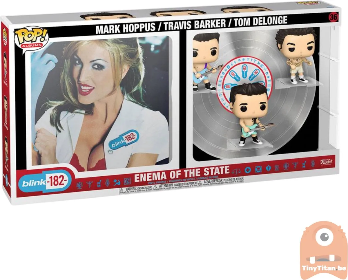 Funko Pop! Rocks Blink-182 Enema of the State 3-Pack - Multicolor - afbeelding 5 van 6