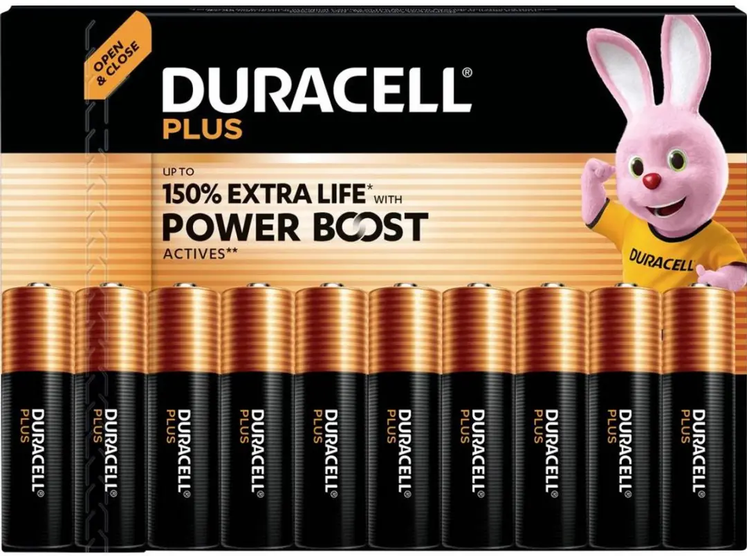 Duracell Plus Power AA Batterijen