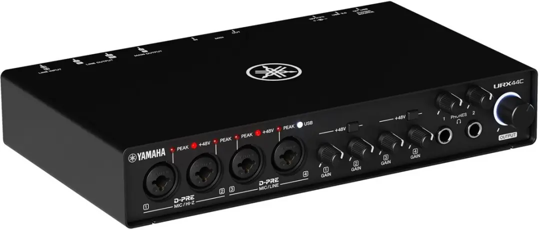 Yamaha URX44C - USB-C audio & MIDI interface