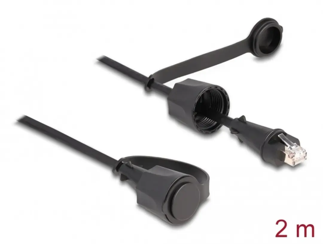 Delock Cat.6 STP RJ45 Kabel 2m