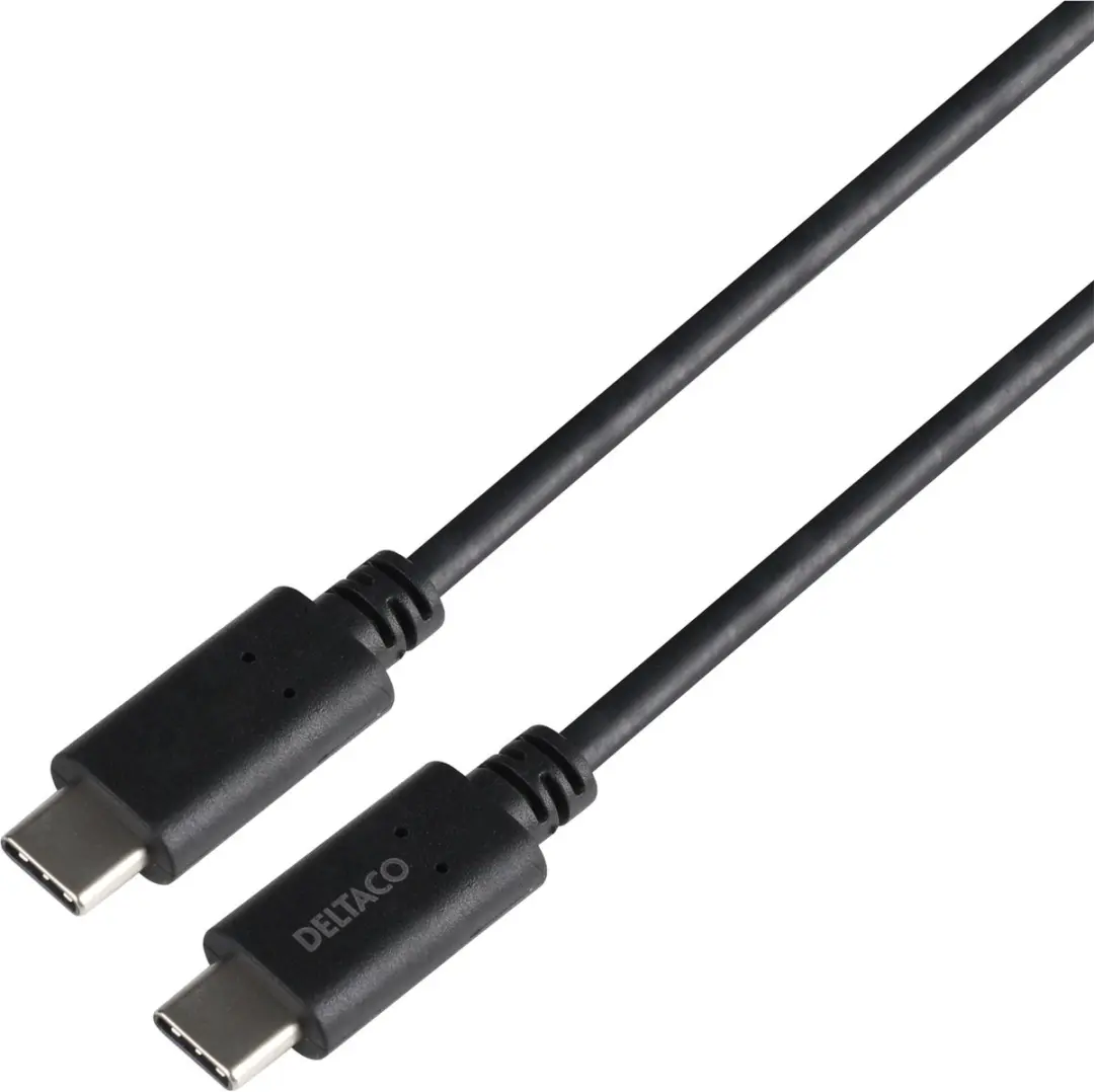 Deltaco USBC-4008-LSZH USB-C Kabel 4.0