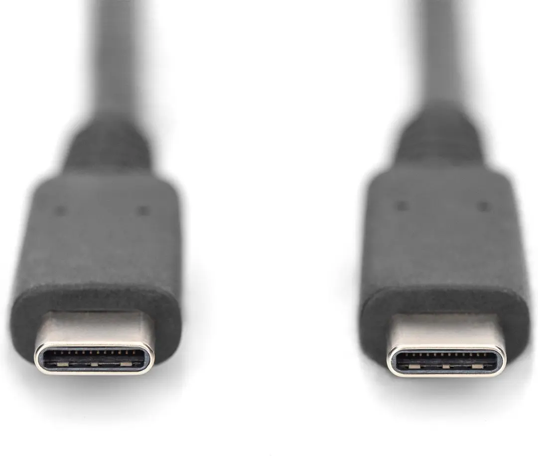Digitus AK-300343-008-S USB-C Kabel 3.2 Gen2 0.8m - Zwart