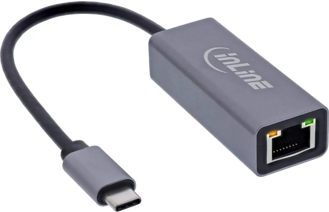 InLine USB-C naar RJ45 Gigabit Netwerkadapterkabel 33380Q