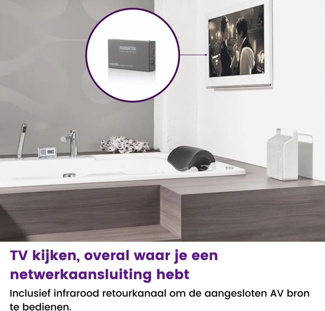 Marmitek MegaView 91 HDMI over UTP Set - Full HD - IR retour
