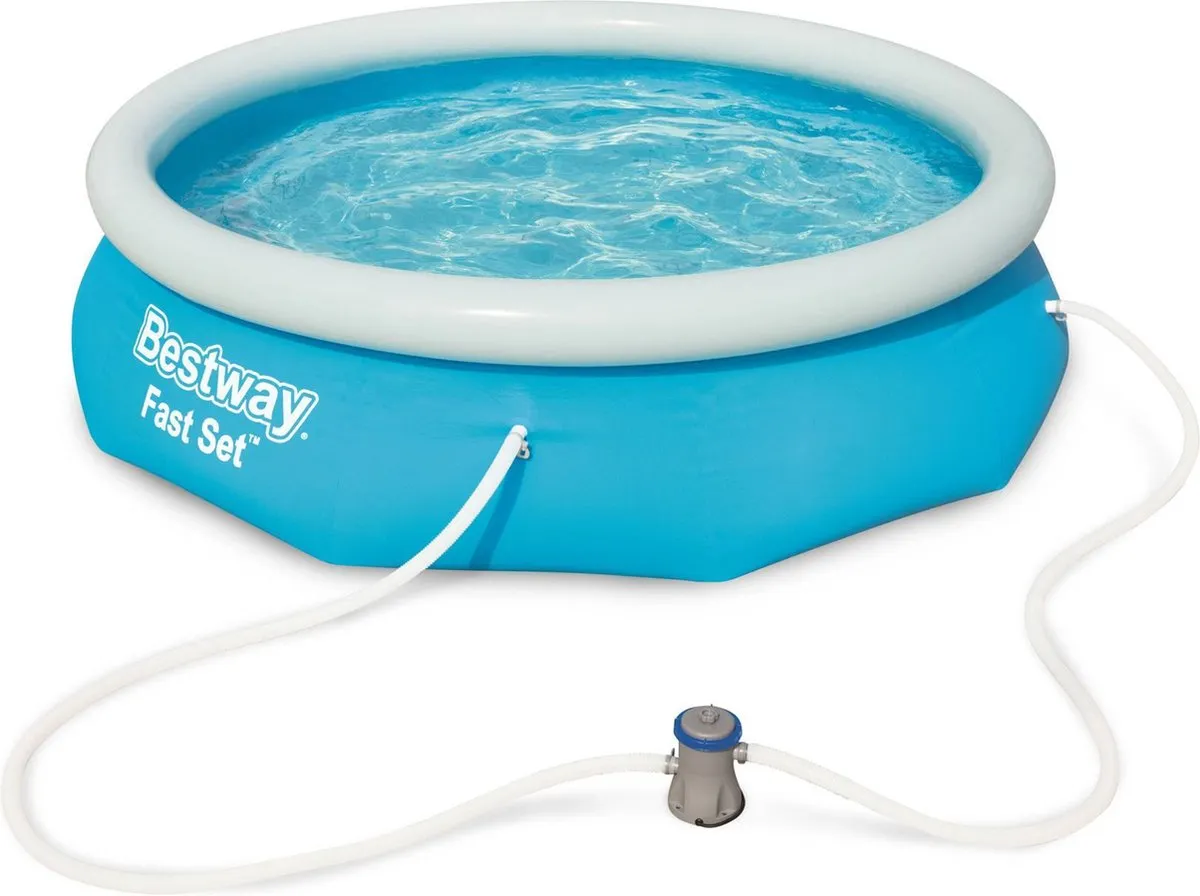 Bestway Opblaaszwembad 3800L - 305x76cm - Blauw
