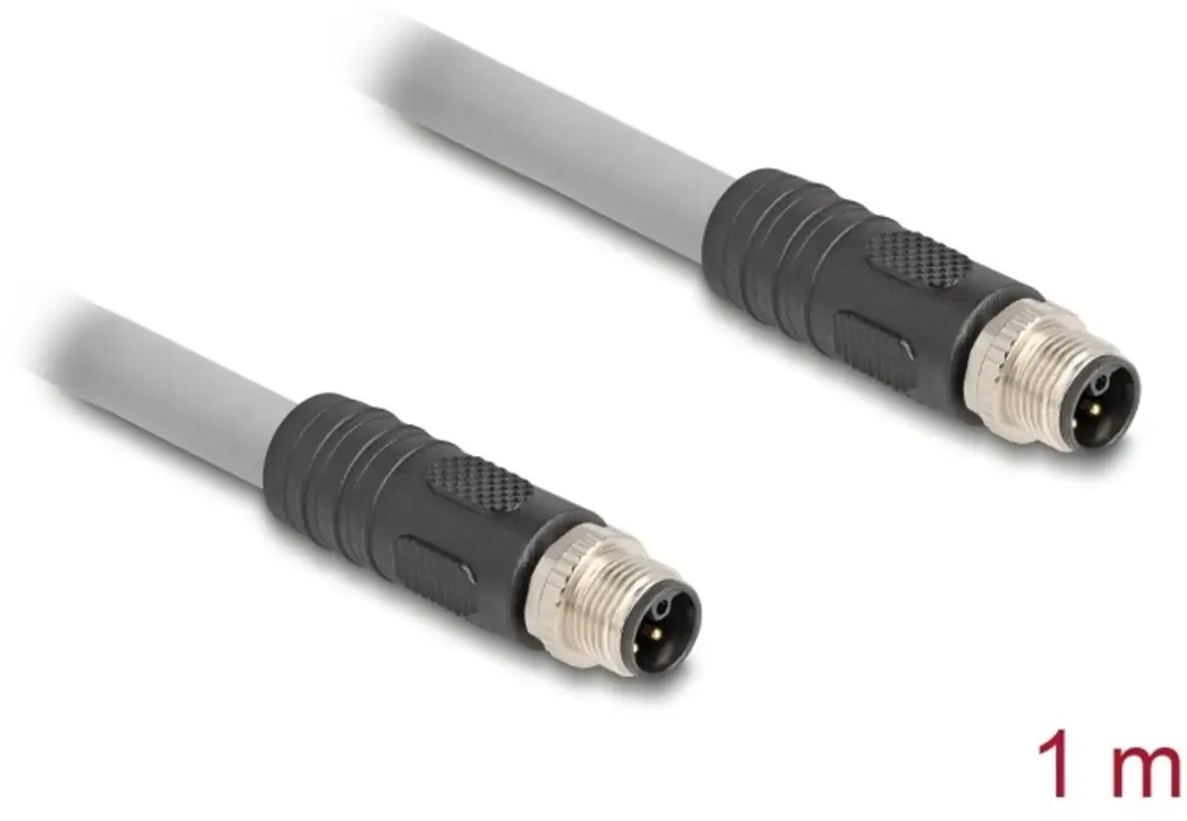 Delock M12 L-coded 5-polig Kabel