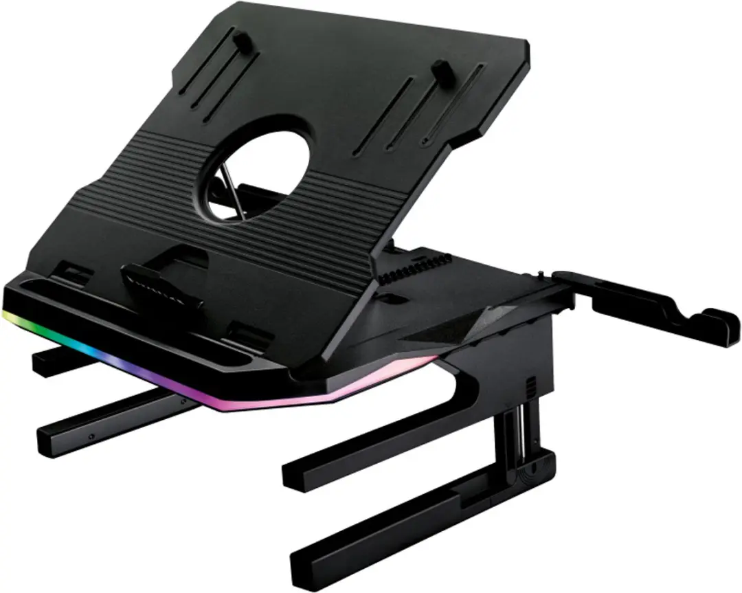 Portus X2 Universeel Verstelbare Laptop Standaard met RGB