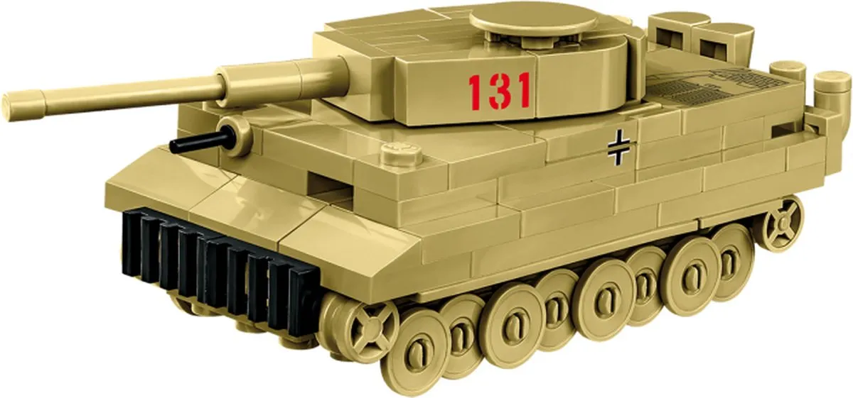 Cobi Tiger I 131 COBI-3095 - 144 Stukken - Meerkleurig