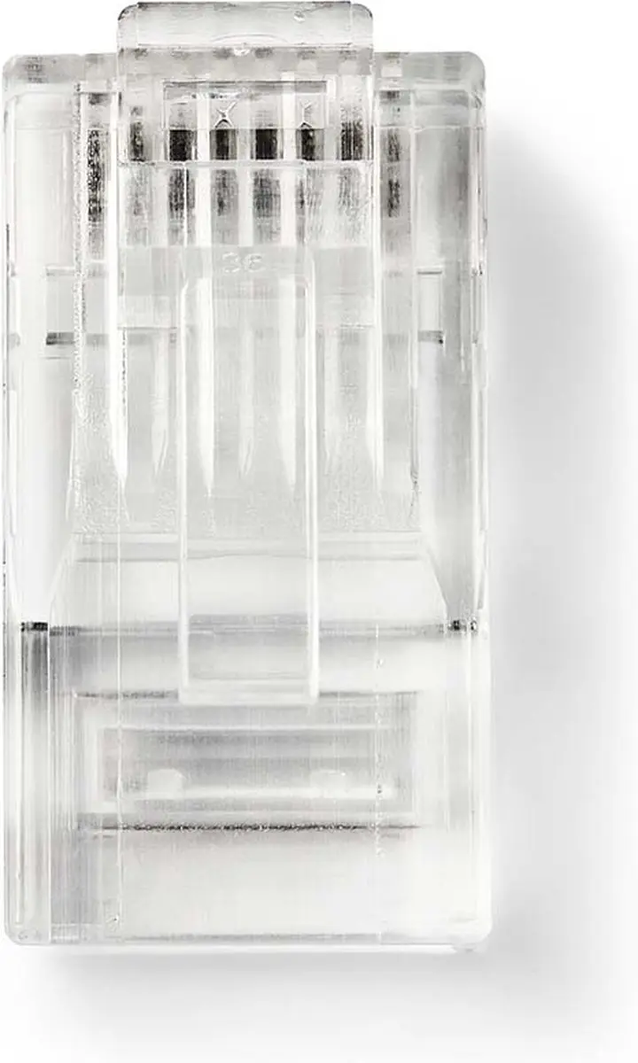 Nedis RJ45-connector CAT6 - Recht - Verguld - 10 Stuks