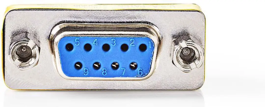 Nedis CCGP52810ME Seriële Adapter D-SUB 9-Pins - Vernikkeld Metaal