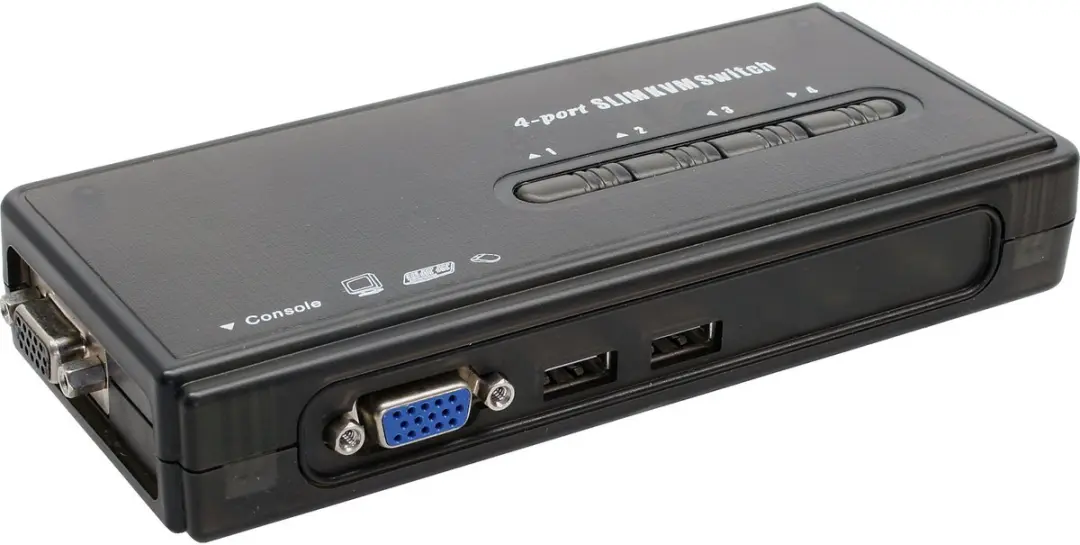 InLine 4-Poorts KVM Switch VGA USB