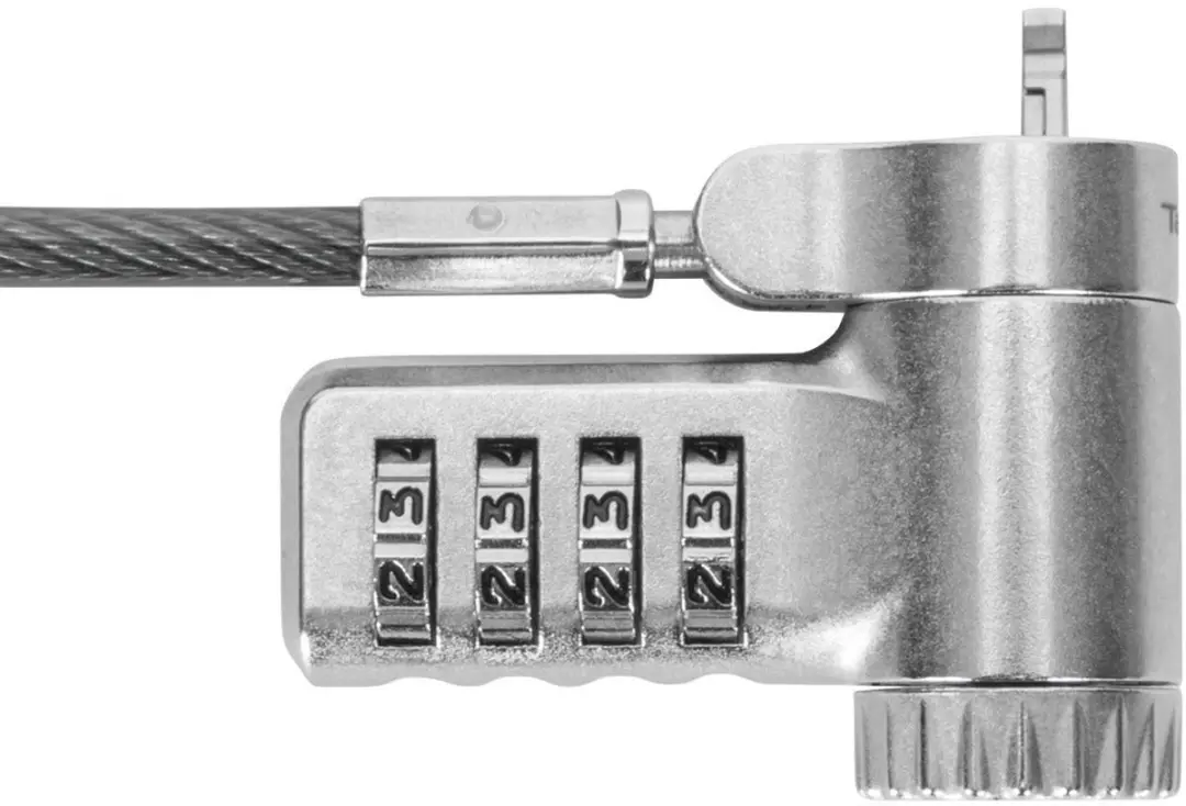 Targus ASP96RGL kabelslot Zilver 2 m