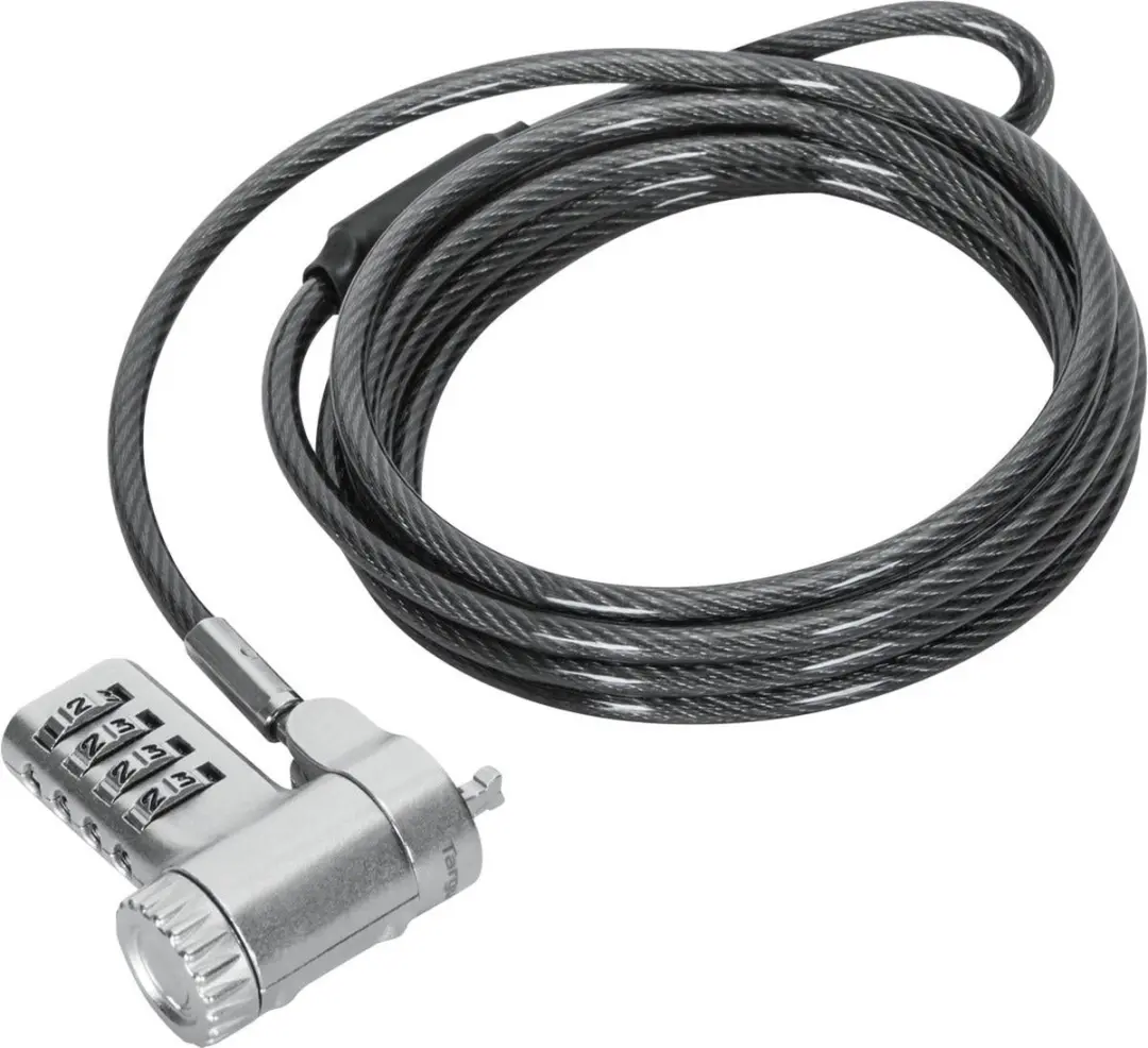 Targus ASP96RGL Kabelslot - 2m - Zilver - afbeelding 6 van 6