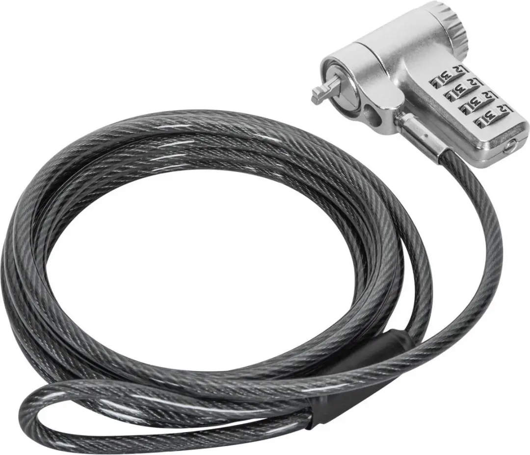 Targus ASP96RGL kabelslot Zilver 2 m
