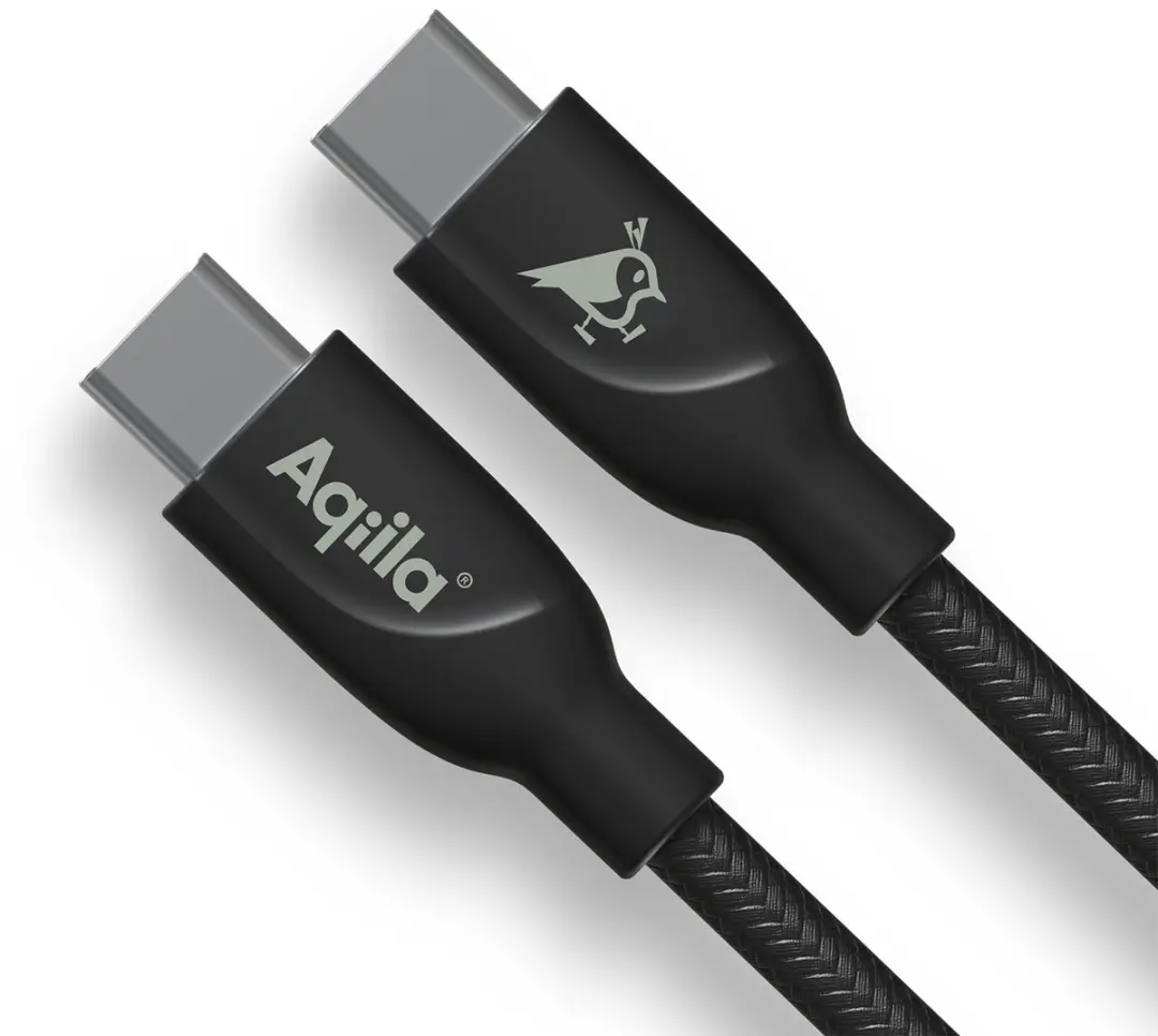 Aqiila Laadkabel USB-C naar USB-C 240W 3m - Cablebird CB13 - Zwart