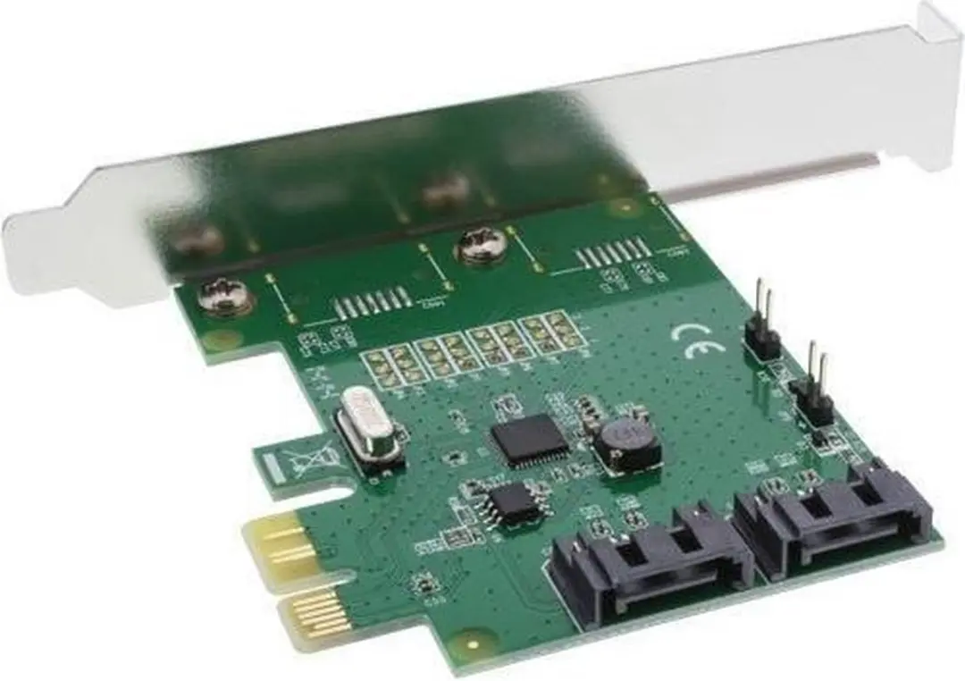 InLine 76696C Interfacekaart 2-Poorts SATA 6Gb/s - Zwart