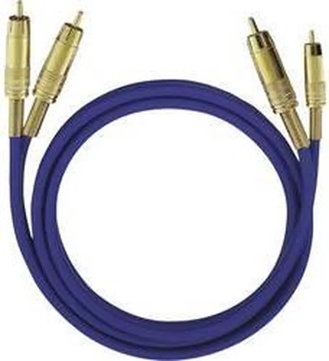 Oehlbach NF 1 Master Set Blauwe Audiokabel 0,5m - 2xRCA