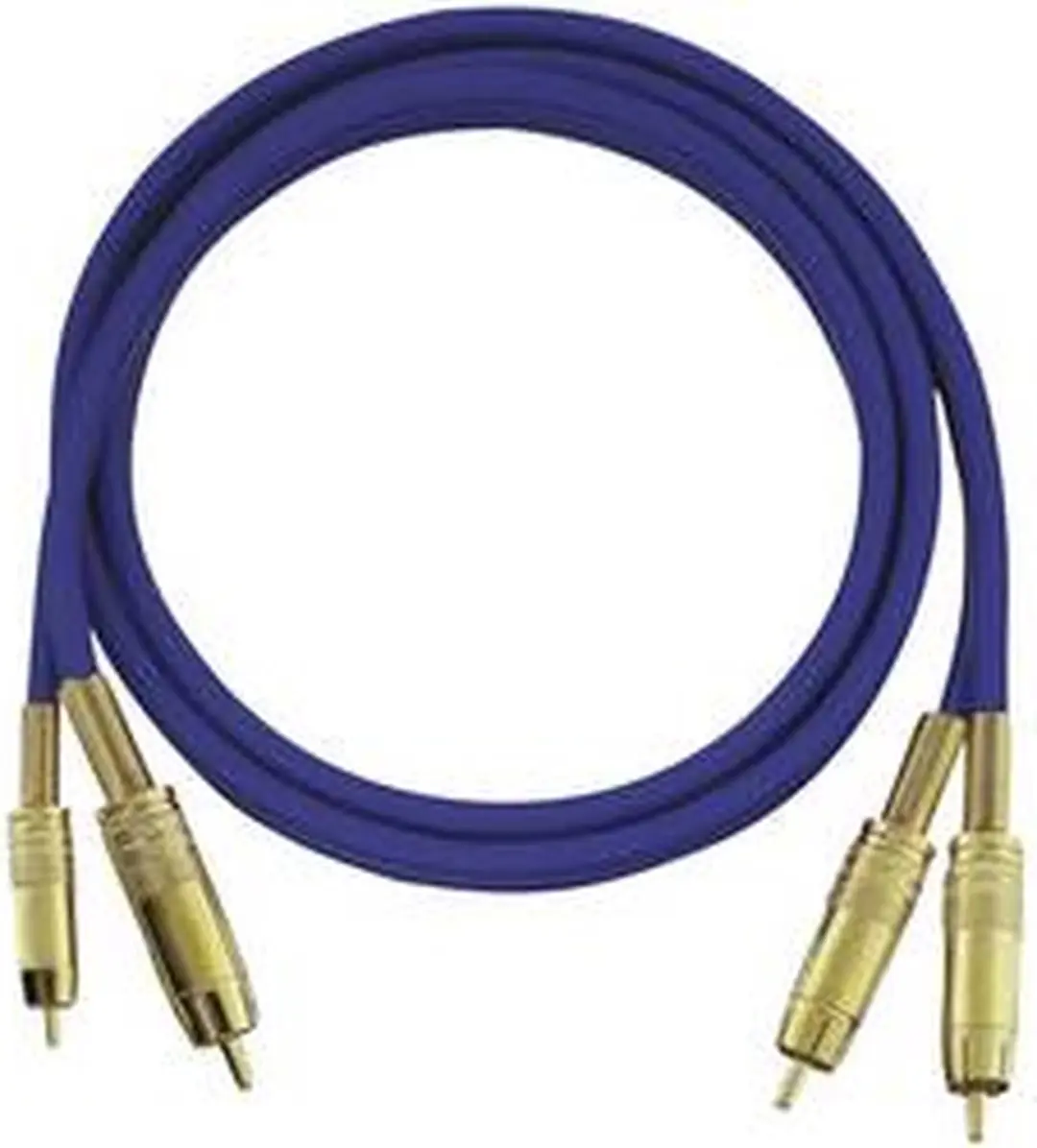 Oehlbach NF 1 Master Set Blauwe Audiokabel 0,5m - 2xRCA - afbeelding 6 van 6