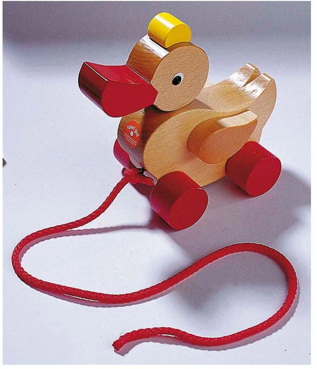 Haba Trekfiguur Eend - Blank