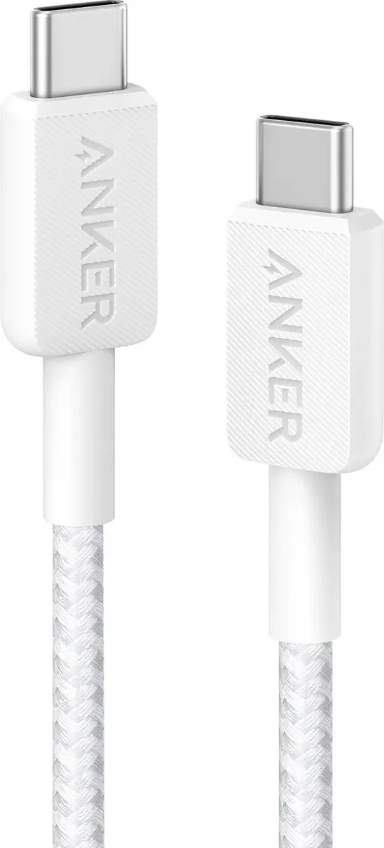 Anker 322 A81F7G21 USB-C Kabel 60W 3m - Wit