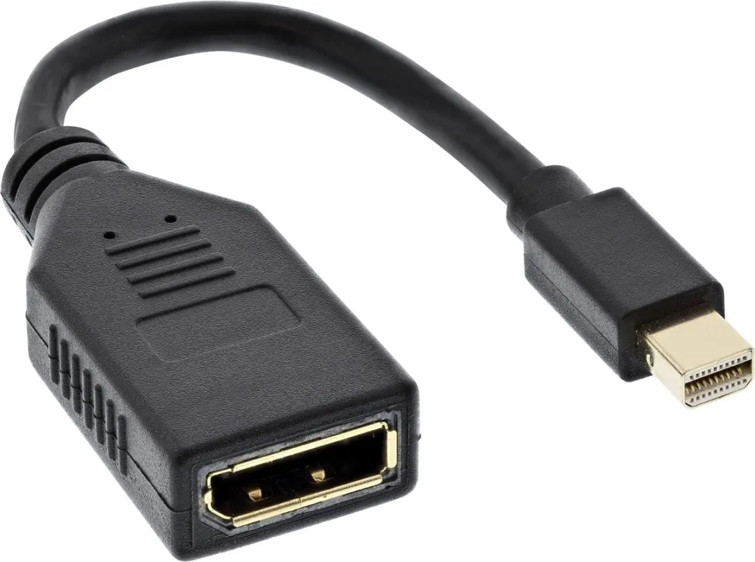 InLine Mini DisplayPort naar DisplayPort Adapter 1.2