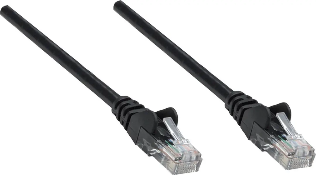 Intellinet 739917 Netwerkkabel CAT 6 U/UTP 25cm - Zwart