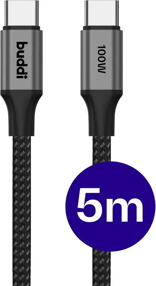 Buddi Flex USB-C Kabel 100W