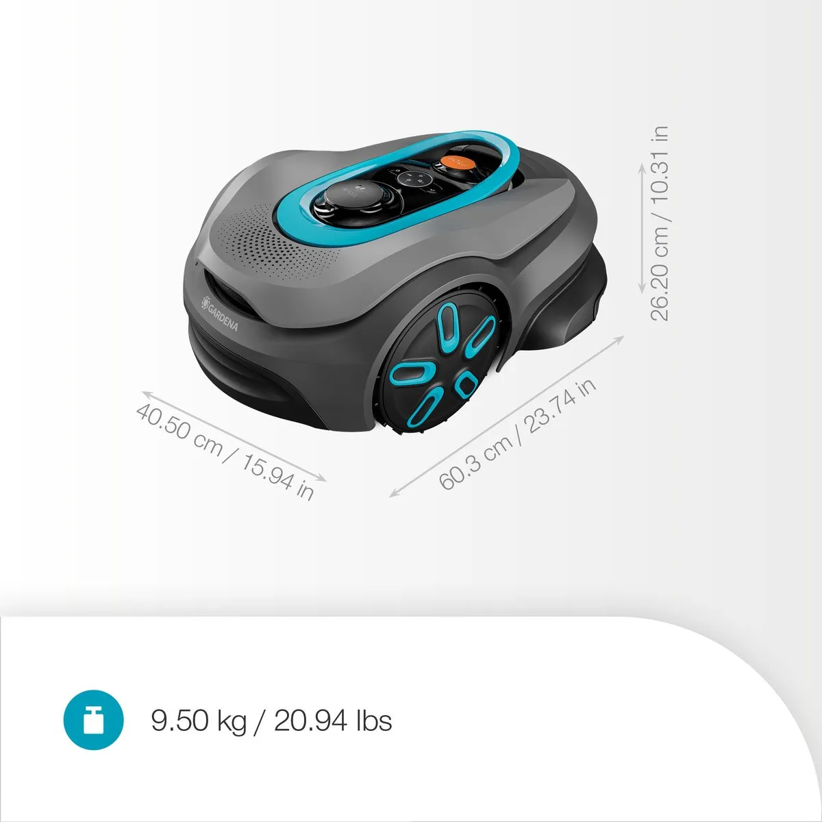 Gardena smart SILENO sense 600 Robotmaaier - 600 m²