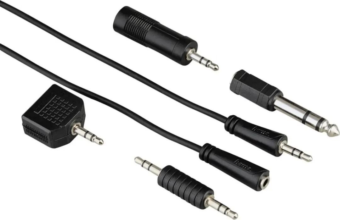 Hama audio connectiekit jack 2.5m, 1ster