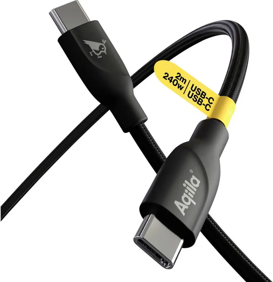 Aqiila Laadkabel USB-C naar USB-C 240W
