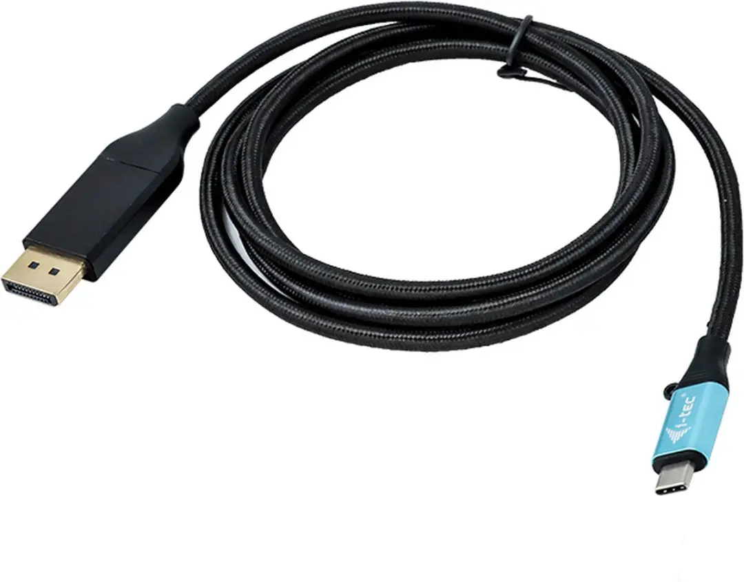 I-tec C31CBLDP60HZ2M USB-C naar DisplayPort Adapter - 4K - Zwart