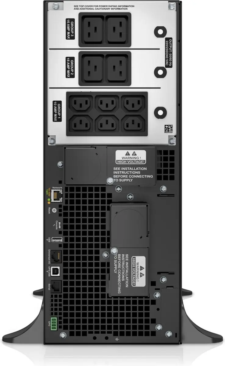 APC Smart-UPS SRT6KXLI 6000VA - 10 Stopcontacten - Zwart - afbeelding 6 van 6