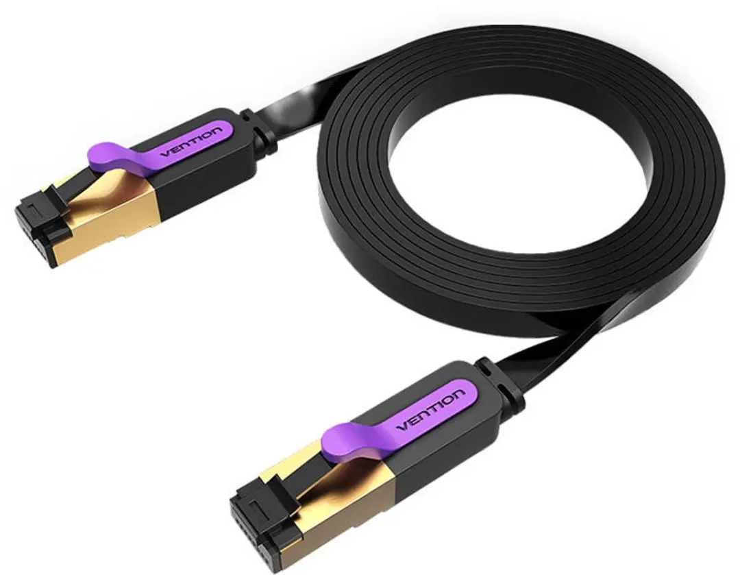 Vention Netwerkkabel Patchcord RJ45 Cat7 15M - Transparant - afbeelding 6 van 6