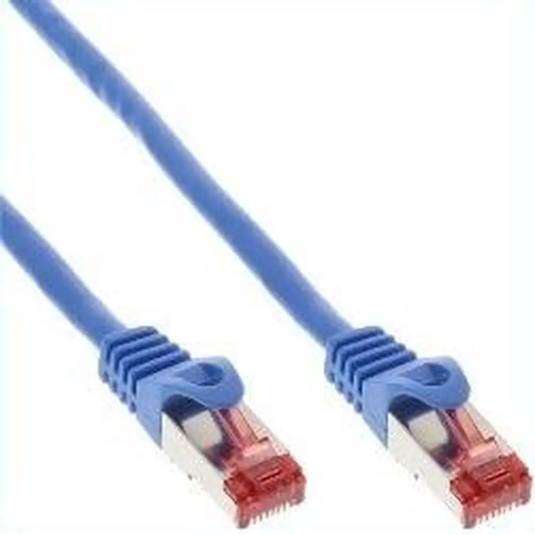 InLine Patchkabel S/FTP Cat.6 0,5m - Blauw