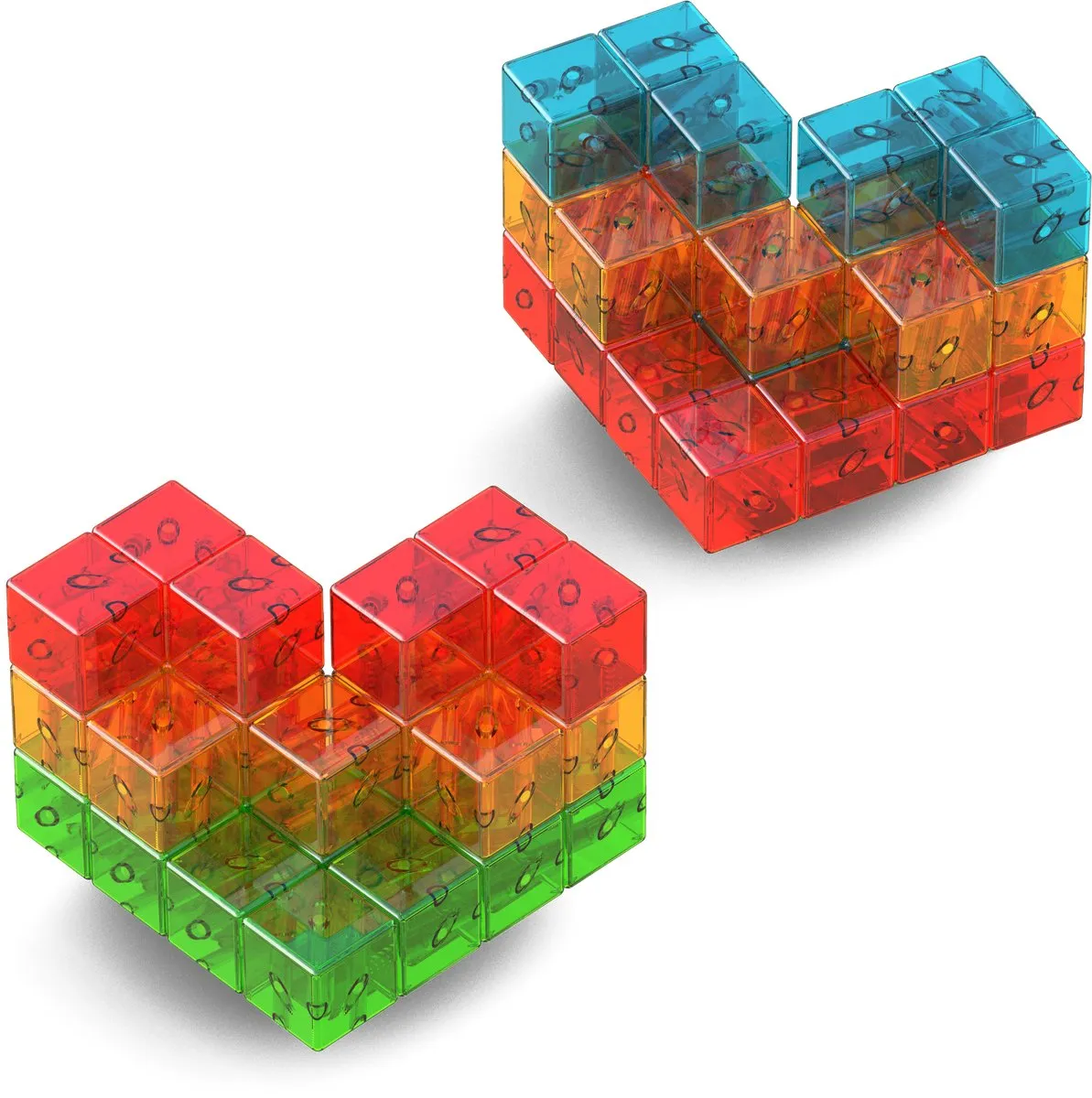 Geomag Magicube Bouwset 64-delig - Multicolor