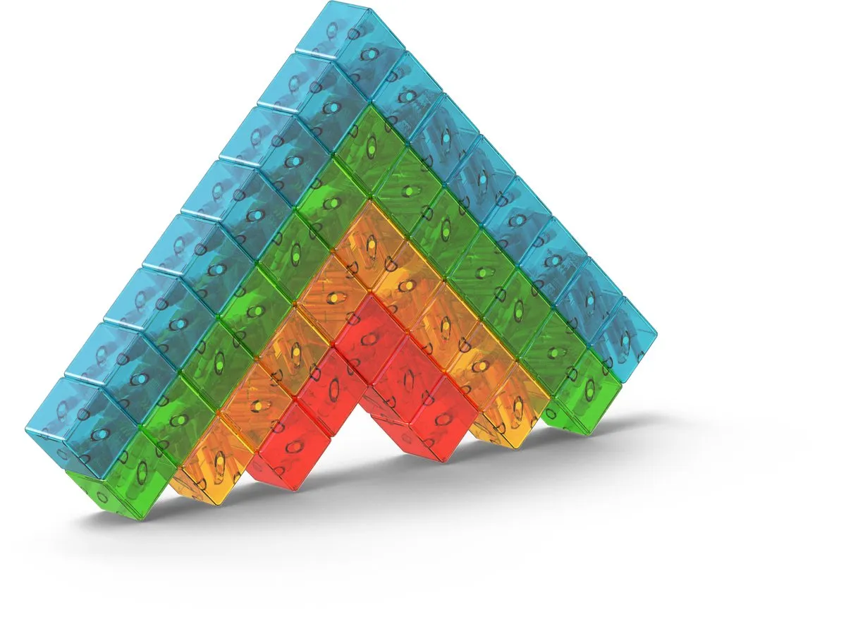 Geomag Magicube Bouwset 64-delig - Multicolor