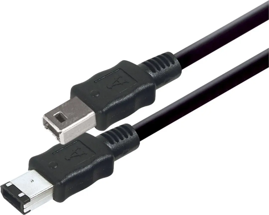 Scanpart Bandridge Firewire Kabel 2m - Zwart