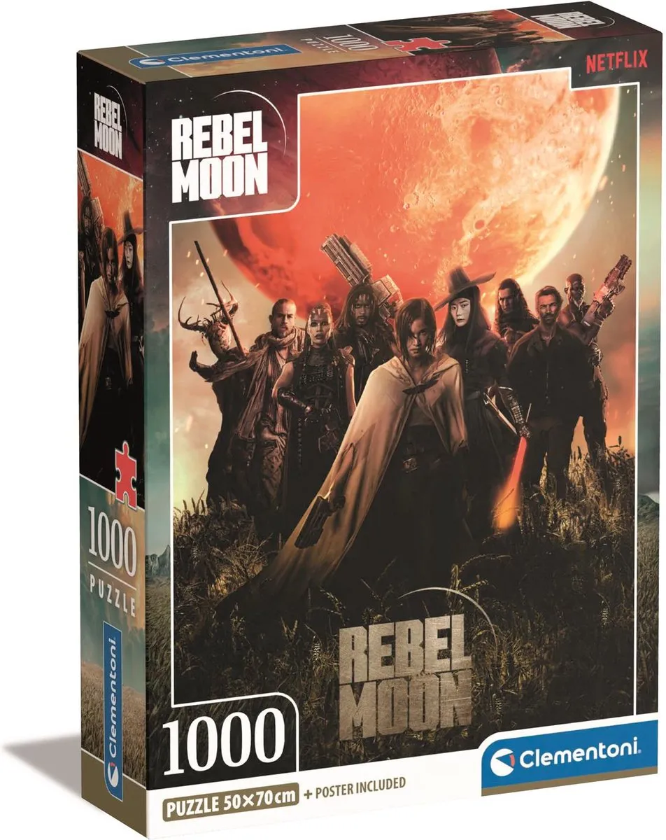 Clementoni Netflix Rebel Moon Puzzel 1000 Stukjes
