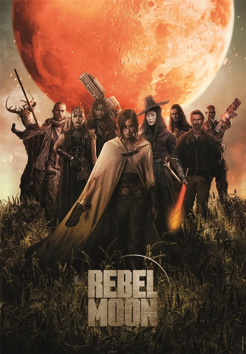 Clementoni Netflix Rebel Moon Puzzel 1000 Stukjes - Meerkleurig