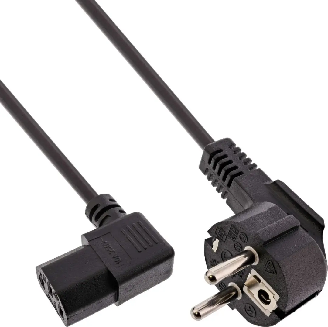 InLine 4043718077700 CEE7/7 C13 Stroomkabel