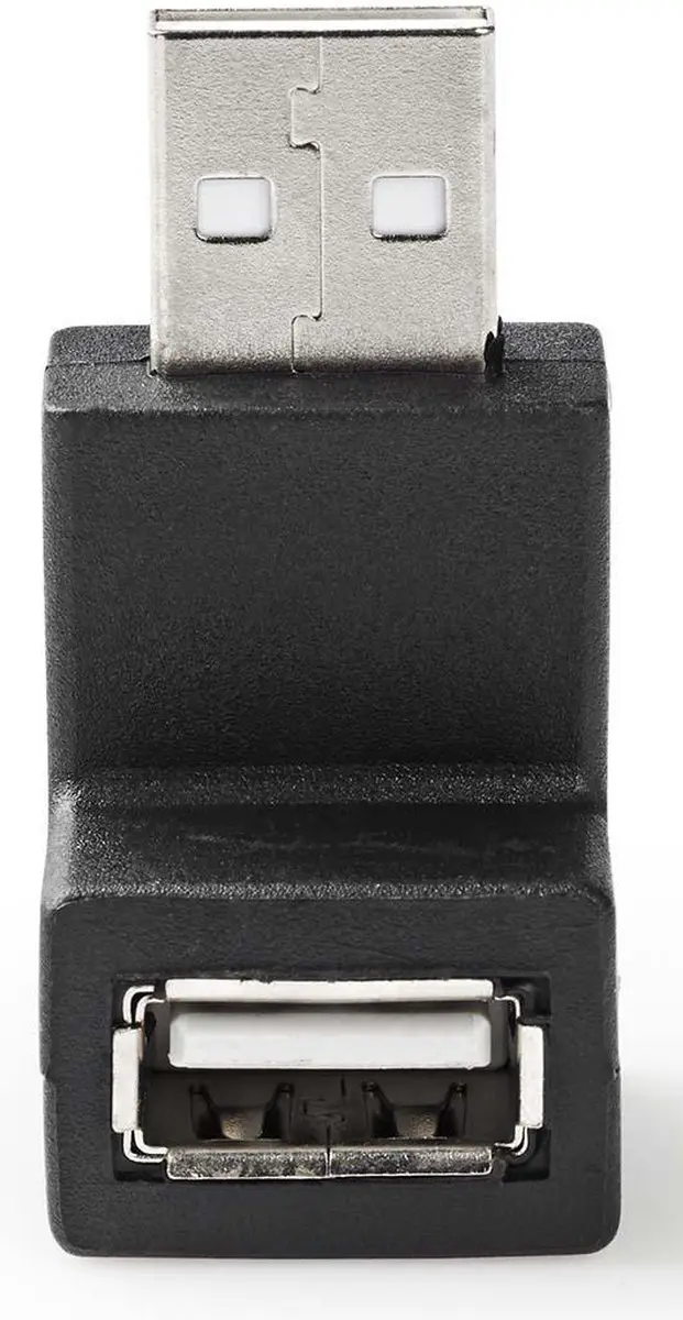 Nedis USB-A Adapter USB 2.0 CCGP60930BK - Zwart