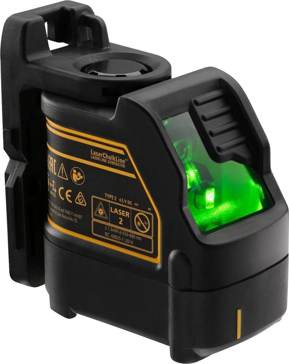 DeWALT DW0887100-1 Combiset Kruislijnlaser Groen + Digitale Afstandsmeter - afbeelding 6 van 6