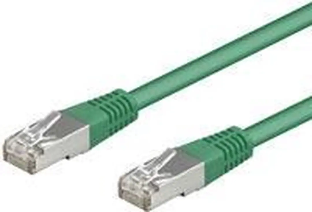 Goobay CAT 5e Patchkabel SF/UTP Groen 5m - 10 Stuks